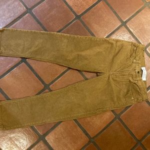 Gap vintage high rise slim corduroys- size 6R - caramel